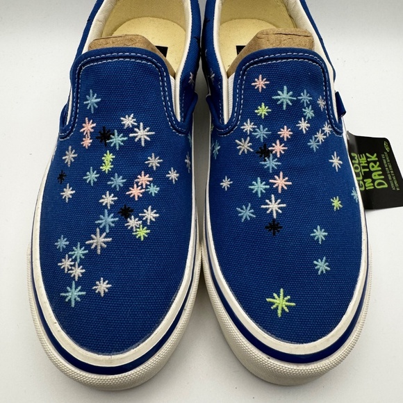 NWT Glow in Dark Vans x Better Gift Shop x AOI Premium Slip-On 98 MTE Kirakira - Picture 1 of 13